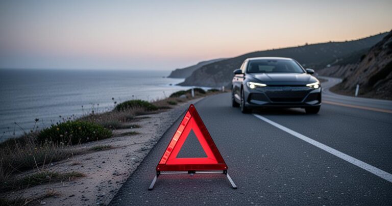 Triangle de signalisation pour voiture : les critères pour acheter un produit conforme et bénéficier d&rsquo;une livraison rapide